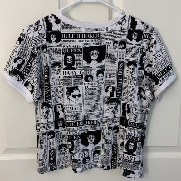 Vibe N - Black and White Top - NWOT - Picture 2 of 10